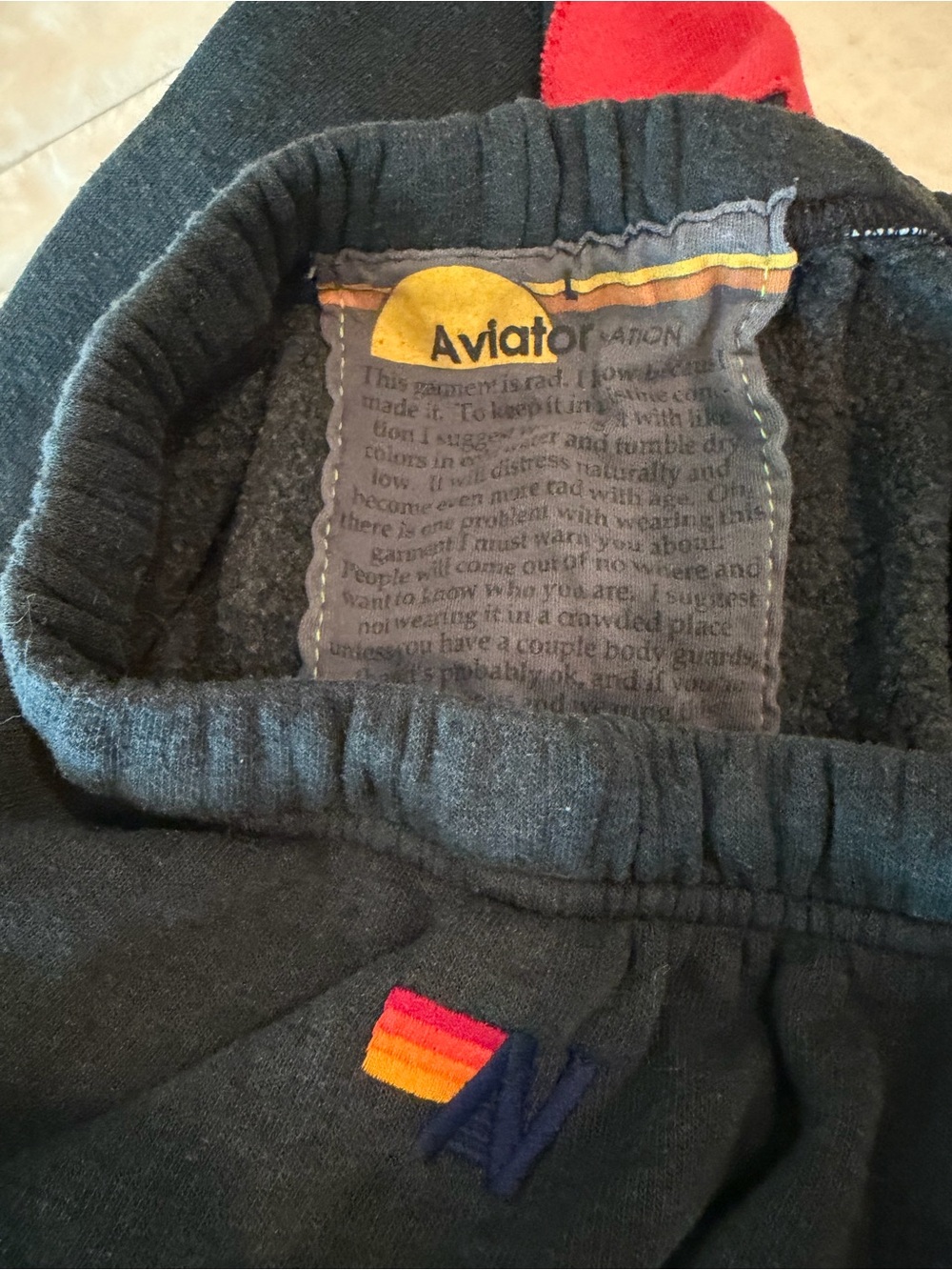 Aviator Nation women’s sweatpants. NWOT